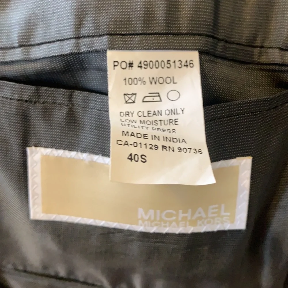 Michael Kors Wool Two Button Sport Coat